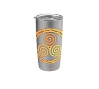Ya no acepto las cosas que no puedo cambiar Triskelion Vaso térmico de acero inoxidable de doble pared