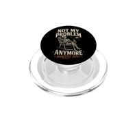 Ya No Es Mi Problema - Diseño Esqueleto Divertido PopSockets PopGrip para MagSafe