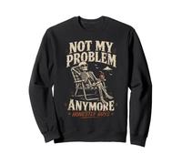 Ya No Es Mi Problema - Diseño Esqueleto Divertido Sudadera