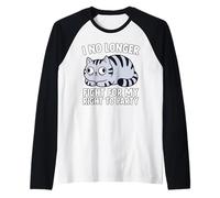 Ya no Lucho por mi Derecho a la Fiesta Amante de los Gatos Camiseta Manga Raglan