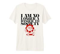 Ya no Soy un Peligro para la Sociedad (Declaración Divertida) Camiseta Premium