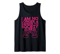 Ya no Soy un Peligro para la Sociedad (Declaración Divertida) Camiseta sin Mangas
