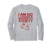 Ya no Soy un Peligro para la Sociedad (Declaración Divertida) Manga Larga