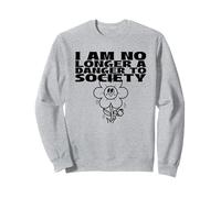 Ya no soy un peligro para la sociedad (Declaración divertida) Sudadera