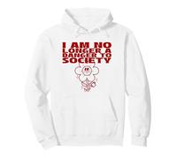 Ya no Soy un Peligro para la Sociedad (Funny Weird Statement) Sudadera con Capucha