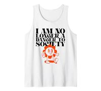 Ya no Soy un Peligro para la Sociedad (gráfico Divertido) Camiseta sin Mangas