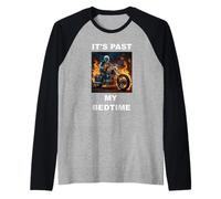 Ya pasó mi Hora de Dormir Camiseta Manga Raglan