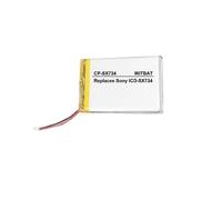 Ya probado Adecuado para la batería del bolígrafo de grabación Sony Icd-Sx734