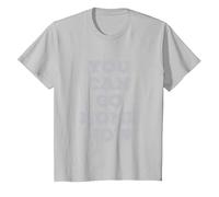 Ya Puedes irte a casa, el Mensaje Revela Que As You Sweat es Divertido Camiseta, Niños, Plata, 10 años