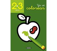 Ya sé colorear 2-3 años