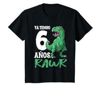 Ya tengo 6 años - Dinosaurio 6 cumpleaños - T-Rex fiesta Camiseta