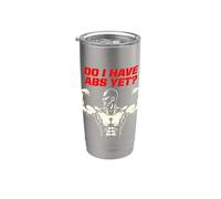 ¿Ya tengo abdominales? Fitness Workout Gym Vaso térmico de acero inoxidable de doble pared