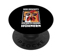 Ya tuve Suficiente, iré a mi Granja de Pollos PopSockets PopGrip Adhesivo