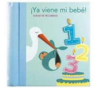 ¡Ya viene mi bebé!: Álbum de recuerdos. Azul (Álbumes familiares)
