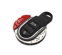 YaaGoo Carcasa de llave con diseño de disco de freno para Mini Cooper F55 F56 F57 F54 F60 2014-2019(Rojo)
