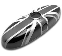 YaaGoo - Tapa para espejo retrovisor interior, para Mini Cooper R55 R56 R57 R60 R61,2004-2013, Grey Jack