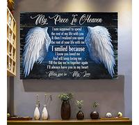 YAASIMOULE A mi amor siempre te tendré en mi corazón Cielo Paisaje Lienzo Impresión Arte de pared