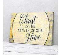 YAASIMOULE Cristo es el centro de nuestro hogar - Impresiones en lienzo - Arte de pared