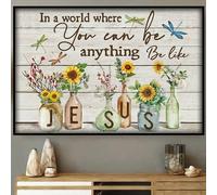 YAASIMOULE En una palabra donde puedes ser como Jesús Póster de Dios cristiano