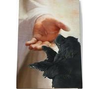 YAASIMOULE Lienzo personalizado de Terranova, toma mi mano, Jesús, Dios