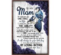 YAASIMOULE Para mi mamá Si pudiera darte una cosa en la vida Amor Madre Tu Hijo Póster