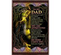 YAASIMOULE Para mi papá león: Sé que no es fácil para un hombre criar a una hija. Póster