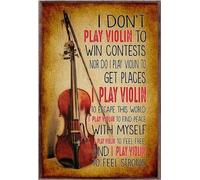 YAASIMOULE Póster de música de Escape This World: No toco el violín para ganar concursos