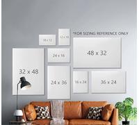 YAASIMOULE Póster enmarcado en lienzo mate Nunca subestimes a una mamá gata que también es piloto