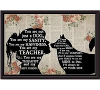 YAASIMOULE Póster personalizado de Alaska Malamute, perro, terapeuta, mejor amiga, arte de pared, regalo para amantes, cachorros de acogida, impresiones en lienzo mate enmarcadas.