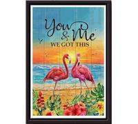 YAASIMOULE Póster Tú y yo tenemos esto, arte de pared con animales, regalo para amantes, alma gemela, cariño, cariño, decoración de dormitorio, impresiones en lienzo mate enmarcadas para el hogar