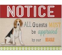 YAASIMOULE Todos los invitados deben ser aprobados por nuestro Beagle Custom Canvas