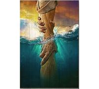 YAASIMOULE Toma mi mano, te salvaré. Póster, regalo para el mejor amigo, familia, decoración del hogar, lienzo, galería, envuelto, idea enmarcada.