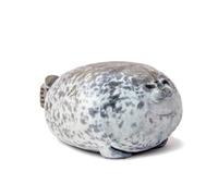 YAAYI Angry Blob Seal Pillow Chubby 3D Novedad Sea Lion Doll Plush Sleeping Pillow Gift (Angry,40cm)