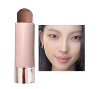Yabauuop Barra de maquillaje con contorno | Bronceador natural con brillo e hidratación para uso diario, festival, boda, baile