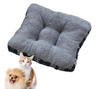 Yabauuop Cama para Perros para Jaula,Cojín de Felpa Suave para Dormir de Invierno para Mascotas con Parte Inferior Antideslizante - Esteras del Perro de la Cama del cajón Perro de la Felpa para el