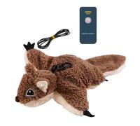 Yabauuop Juguetes Interactivos para Gatos,Juguete para Gatos con Aleteo por Control Remoto | Antiaburrimiento para Gatitos con Activación Táctil | para Estimulación Mental Y del Aburrimiento