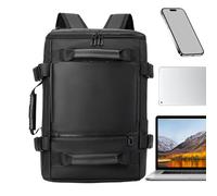 Yabauuop Mochila para portátil para hombre - Bolsas universitarias impermeables para estudiantes y estudiantes - Mochila impermeable diaria para estudiantes, cargador de cámara, documentos, gran