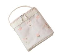 Yabauuop Pequeño Porta Comidas | Bolsa Térmica Pequeña con Diseño de Dibujos Animados - Reutilizable Plegable para Trabajo, Viajes, Picnic Y Camping