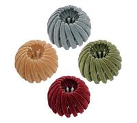 Yabauuop soporte para moño, horquilla para de pájaro | 4 pinzas para el pelo con diseño de de pájaros,Soportes retráctiles para cola de caballo, elegantes pinzas para el cabello para cabello