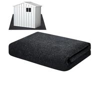 Yabauuop Suelo para Cobertizo,Suelo Lavable de Fieltro Antipolvo - De 1.5x1.2 M para Muebles Y Cobertizo | para Exteriores Jardin Traspatio Sotano Granero Terraza Garaje Taller