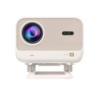 Yaber Proyector portátil L2 Plus 4K para exteriores con WiFi 6 y Bluetooth, enfoque automático sin costuras, sistema Android integrado con ángulo ajustable para iPhone/TV Stick/HDMI/USB/Laptop/PS5