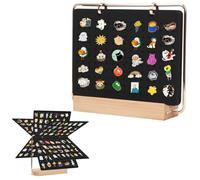 Yabound Organizador de broches, broches de almacenamiento de colección y esmalte Pin Display para Pines de Pines para Esmalte, Pines de Solapa, Pendientes, Pin de purpurina (B)