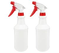 YaCCHLuu Paquete de 2 botellas de spray de 16 onzas, botella de spray vacía ajustable para soluciones de limpieza, botella de spray recargable, botella de spray a granel para jardín, plantas, agua