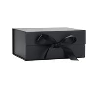YACEYACE Caja de regalo a granel, 1 caja de regalo mediana, caja de regalo para envolver regalos, caja trasera para regalos, fiestas, cumpleaños, 11.4 x 8.6 x 4.1 pulgadas
