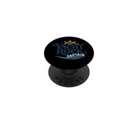 Yacht Rock Captain Party Boat Marítimo Divertido Pontón Barco PopSockets PopGrip Adhesivo