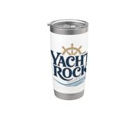 Yacht Rock Captain Party Boat Marítimo Divertido Pontón Barco Vaso térmico de acero inoxidable de doble pared
