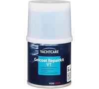 Yachtcare Gelcoat Kit de reparación VT - RAL 9010 - Juego de reparación sin estireno - 200 g - repara pequeños arañazos, rasguños y desconchados - se Seca rápidamente - Ideal para Barcos, caravanas y