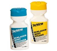 YACHTICON Juego de limpiador y cuidado para botes inflables, 2 x 500 ml