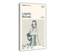 YACJZDD Legally Blonde (2) Póster de lienzo para decoración de dormitorio, paisaje, oficina, habitación, regalo, 12 x 18 pulgadas (30 x 45 cm)