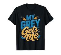 Yaco Mama Loro Ave Dueno De Gris Camiseta